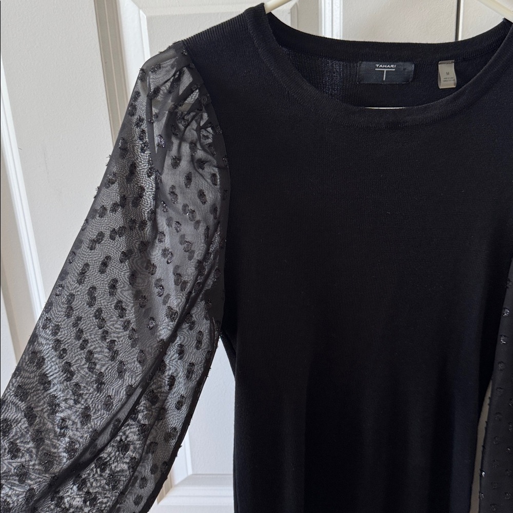 Tahari Christmas/New Years Holiday Top.